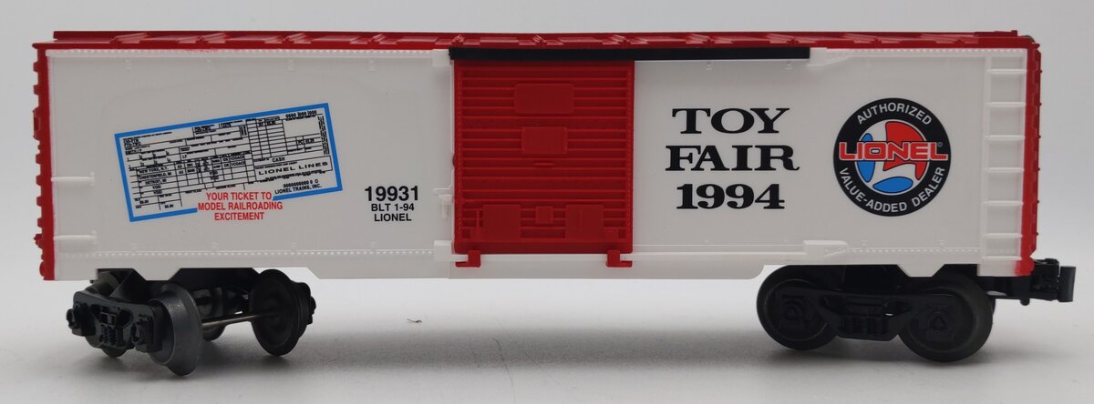 Lionel 6-19931 O Gauge 1994 Toy Fair Boxcar LN/Box