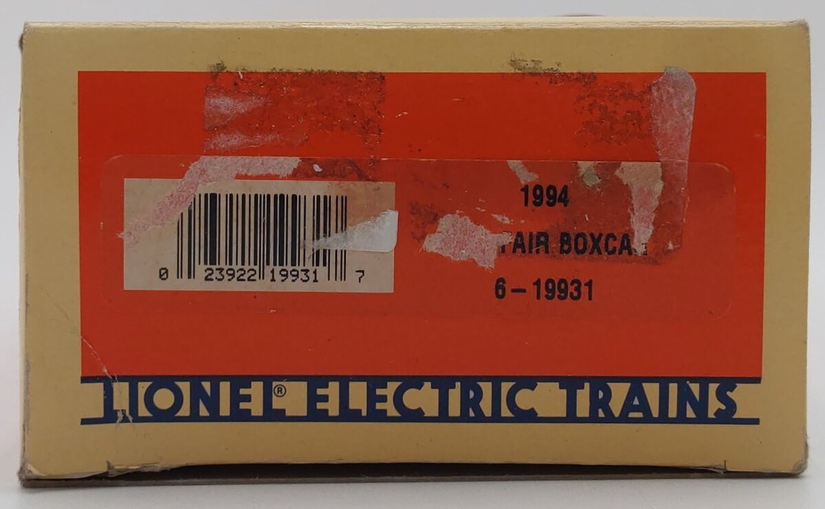 Lionel 6-19931 O Gauge 1994 Toy Fair Boxcar LN/Box