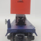 Lionel 6-19437 O Gauge Lionel Rail Roader Club Flatcar w/Inside Track Trailer EX/Box