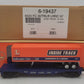 Lionel 6-19437 O Gauge Lionel Rail Roader Club Flatcar w/Inside Track Trailer EX/Box