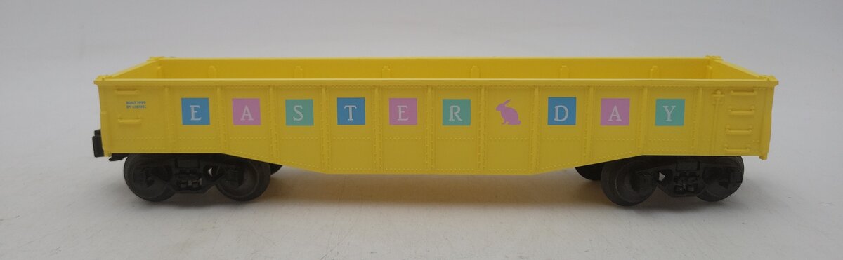 Lionel 6-19448 O Gauge Easter Gondola w/Decorated Easter Eggs EX/Box