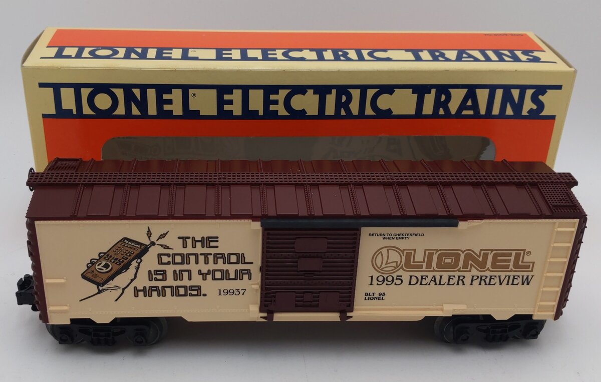 Lionel 6-19937 O Gauge 1995 Toy Fair Boxcar LN/Box
