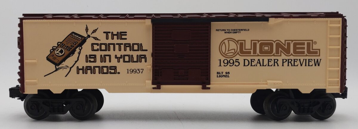 Lionel 6-19937 O Gauge 1995 Toy Fair Boxcar LN/Box