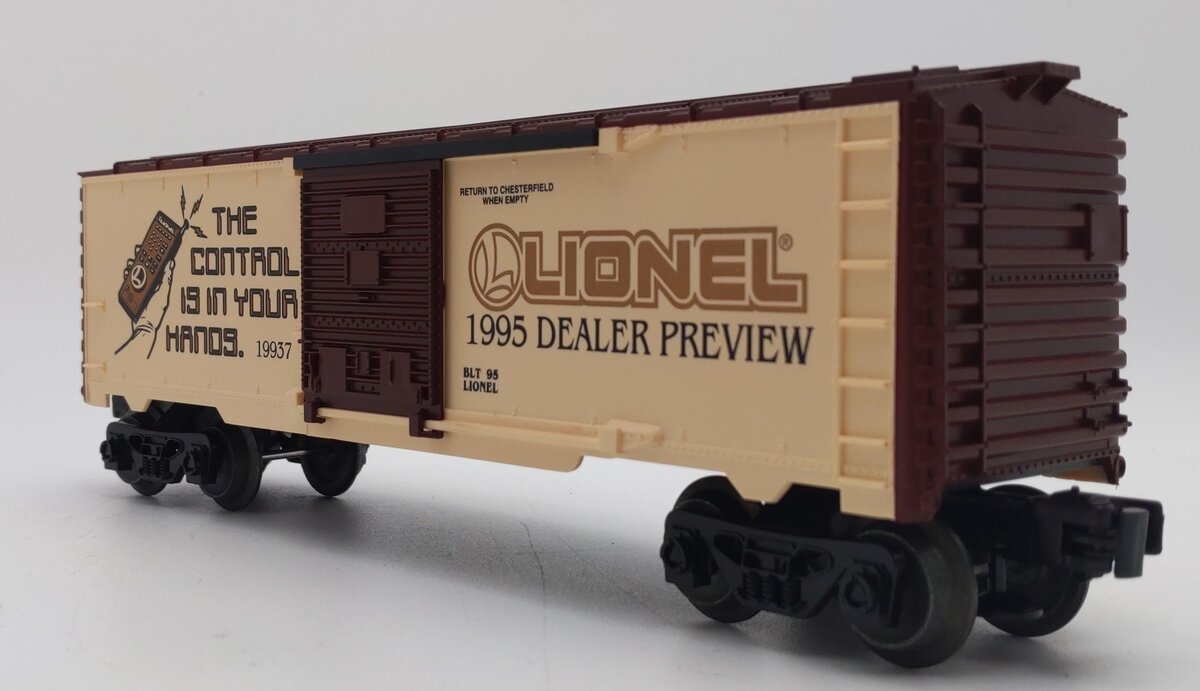 Lionel 6-19937 O Gauge 1995 Toy Fair Boxcar LN/Box