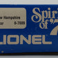 Lionel 6-7609 O Gauge State of New Hampshire Boxcar #7609 LN/Box