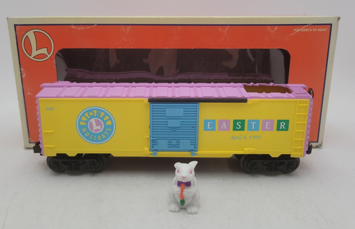 Lionel 6-16789 O Gauge Easter Bunny Operating Boxcar LN/Box