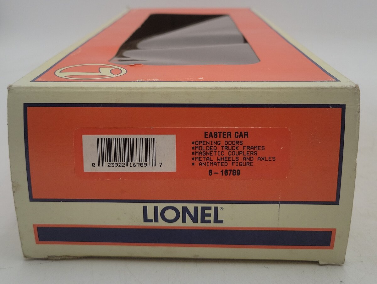 Lionel 6-16789 O Gauge Easter Bunny Operating Boxcar LN/Box