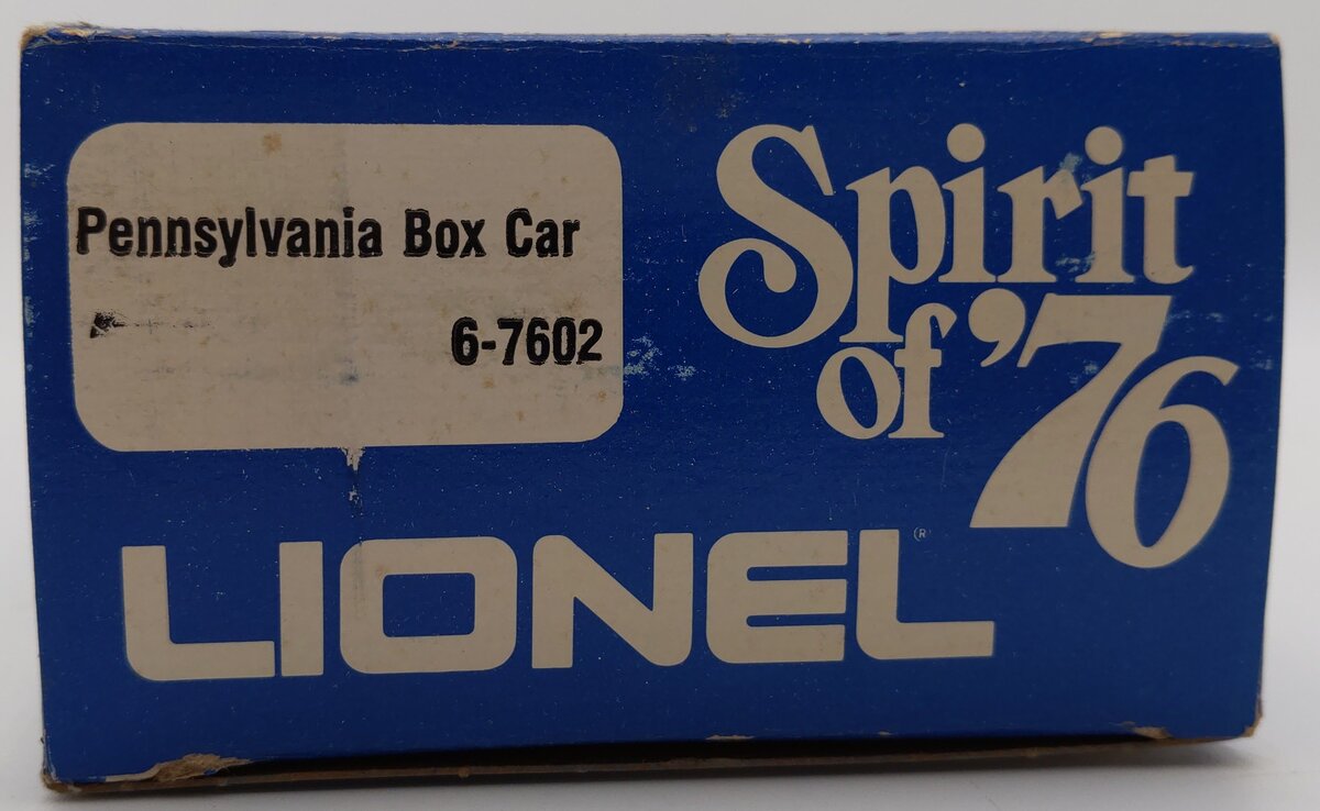 Lionel 6-7602 O Gauge Spirit of 76 State of Pennsylvania Boxcar #7602 LN/Box