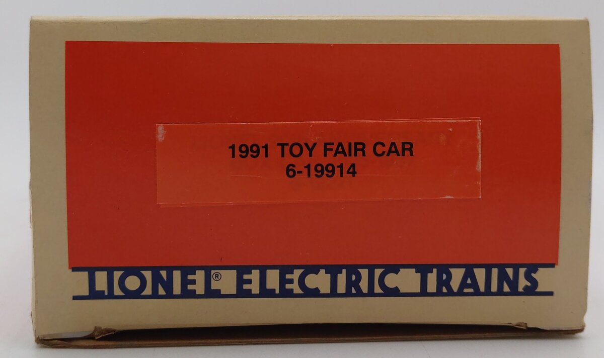 Lionel 6-19914 O Gauge 1991 Toy Fair Boxcar LN/Box