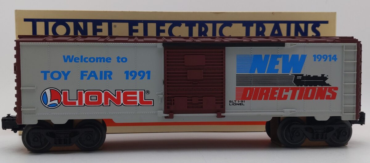 Lionel 6-19914 O Gauge 1991 Toy Fair Boxcar LN/Box