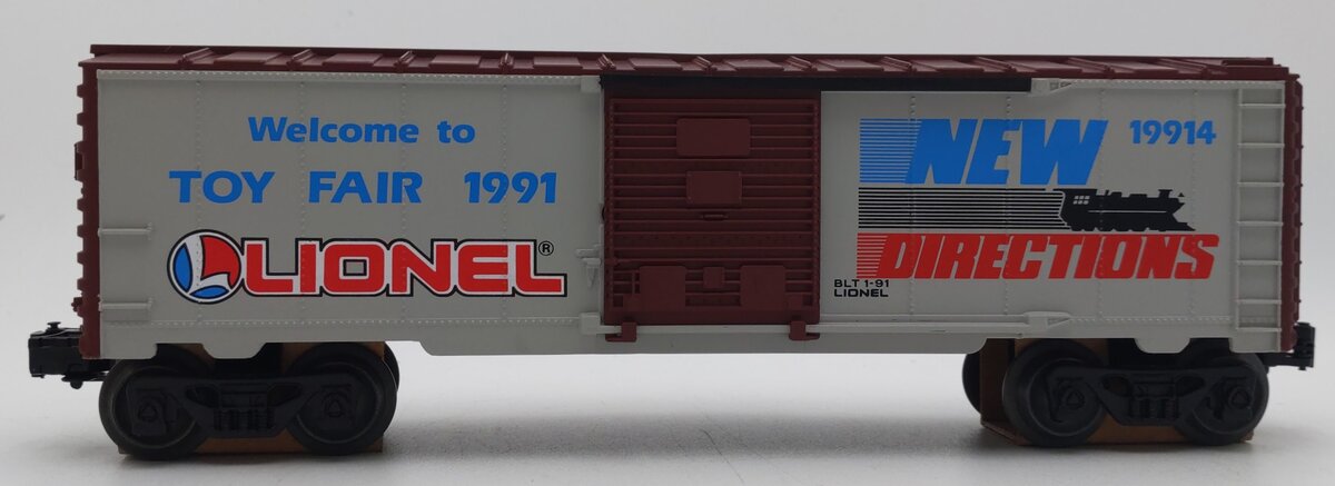 Lionel 6-19914 O Gauge 1991 Toy Fair Boxcar LN/Box