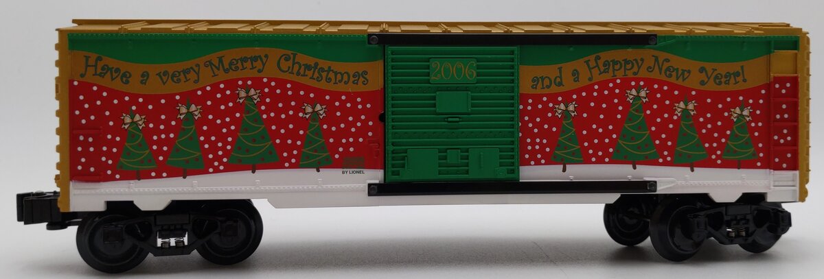 Lionel 6-25008 O Gauge 2006 Christmas Boxcar NIB