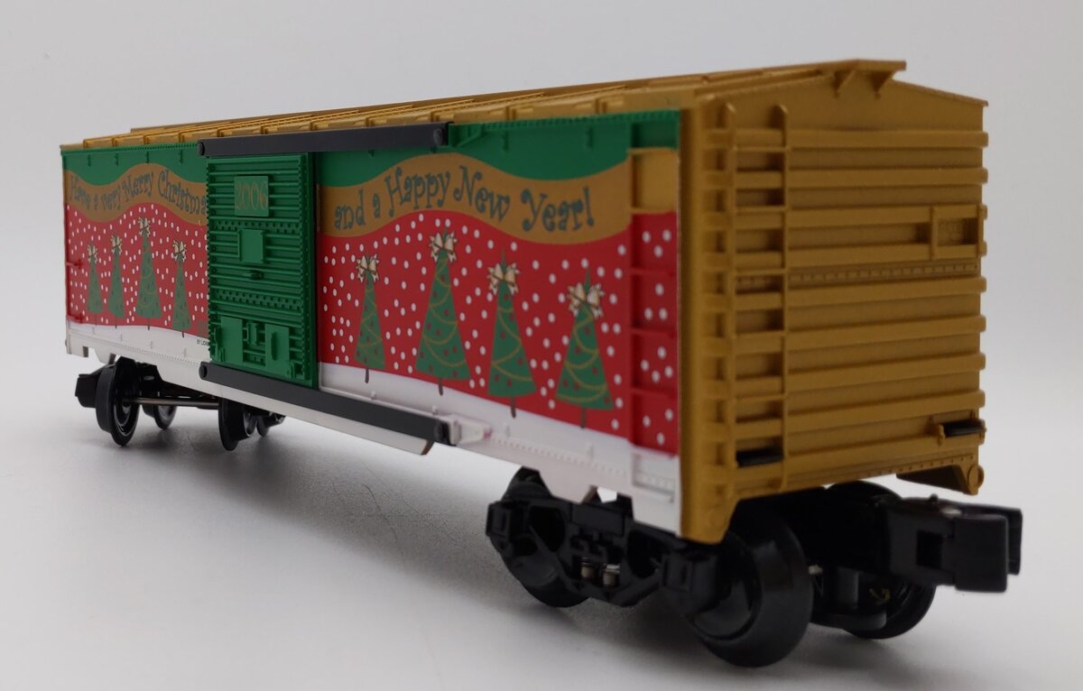 Lionel 6-25008 O Gauge 2006 Christmas Boxcar NIB