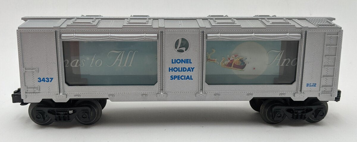 Lionel 6-19855 O Christmas Operating Aquarium Car LN/Box