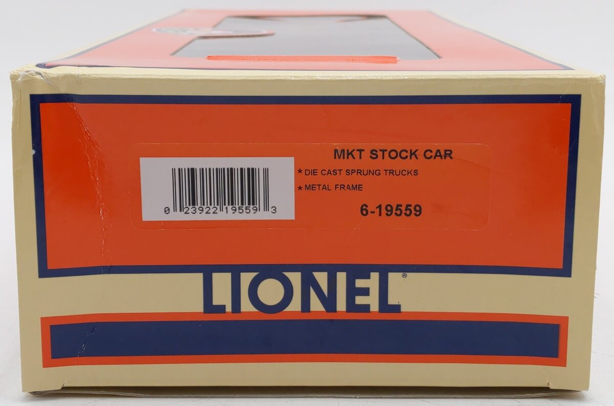 Lionel 6-19559 O Gauge Missouri-Kansas-Texas Stock Car #6556 LN/Box