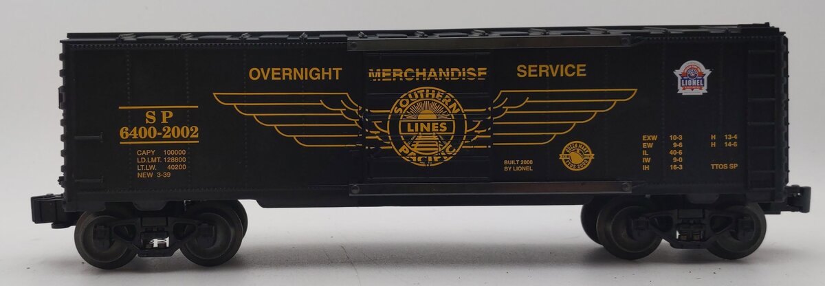 Lionel 6-52202 O Gauge SP TTOS Box Car LN/Box