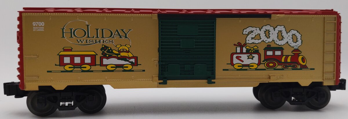 Lionel 6-26272 O Gauge 2000 Christmas Boxcar #9700 LN/Box
