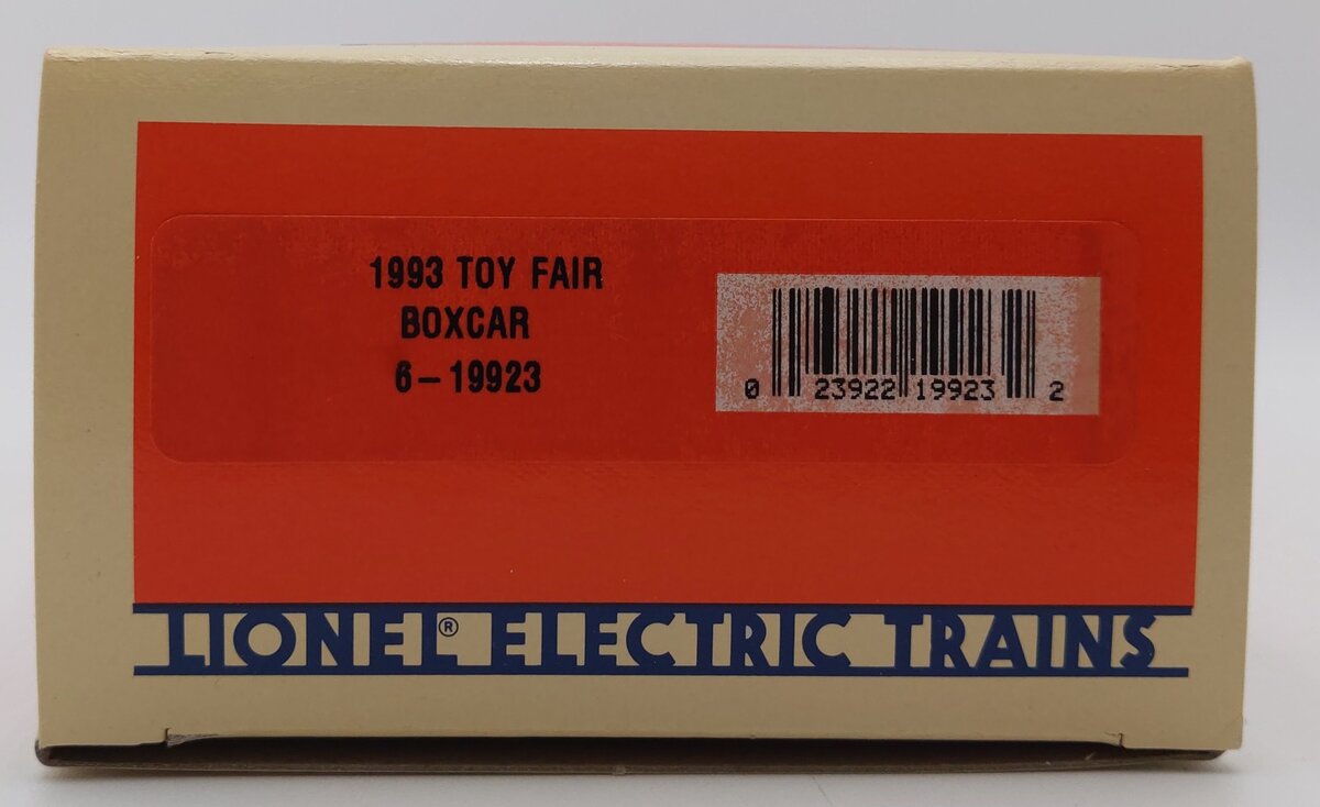 Lionel 6-19923 1993 Toy Fair Boxcar LN/Box