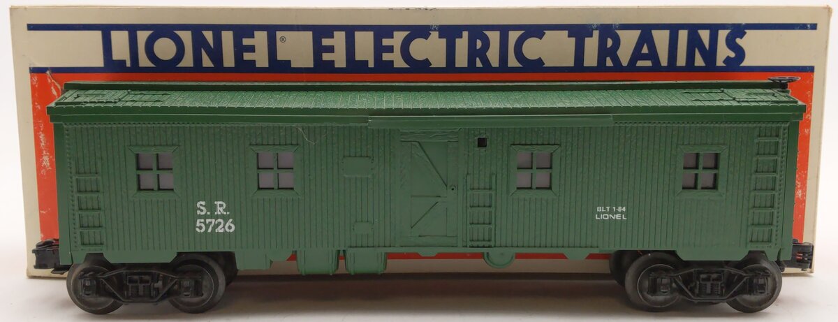 Lionel 6-5726 O Gauge Southern Bunk Car with Illumination #5726 EX/Box