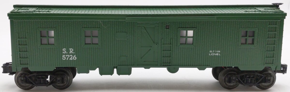 Lionel 6-5726 O Gauge Southern Bunk Car with Illumination #5726 EX/Box