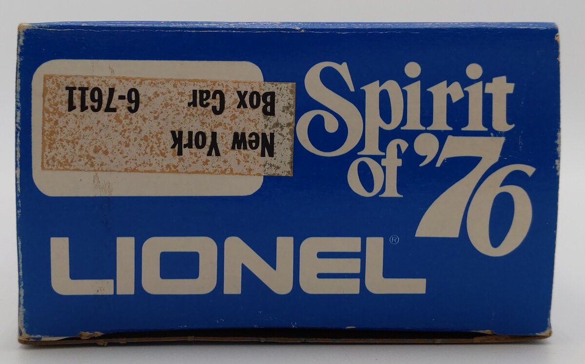 Lionel 6-7611 O Gauge State of New York Boxcar #7611 LN/Box
