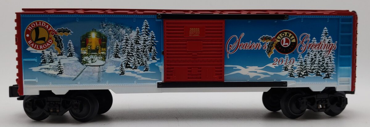 Lionel 6-39332 O Gauge 2010 Christmas Boxcar LN/Box