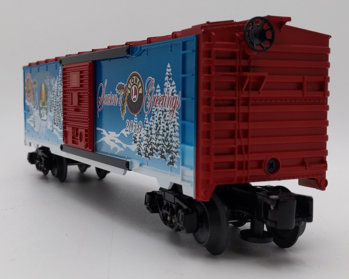 Lionel 6-39332 O Gauge 2010 Christmas Boxcar LN/Box