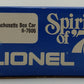 Lionel 6-7606 O Gauge State of Massachusetts Boxcar #7606 LN/Box