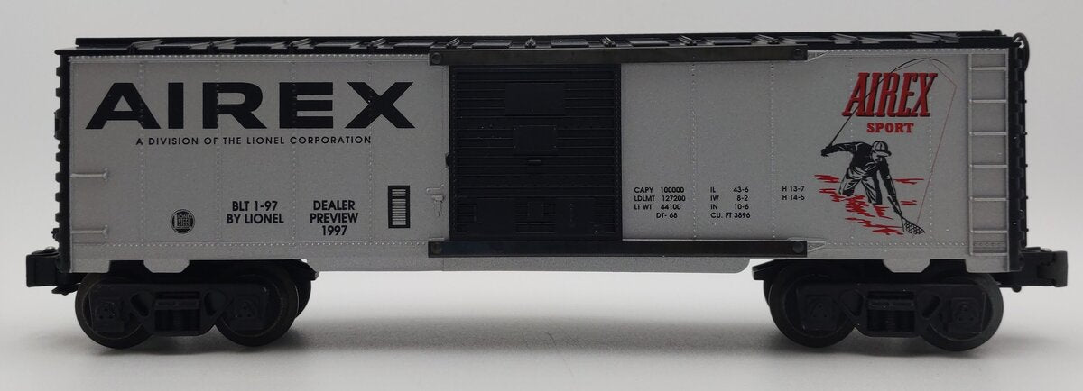 Lionel 6-29217 O Gauge 1997 Toy Fair Airex Boxcar LN/Box