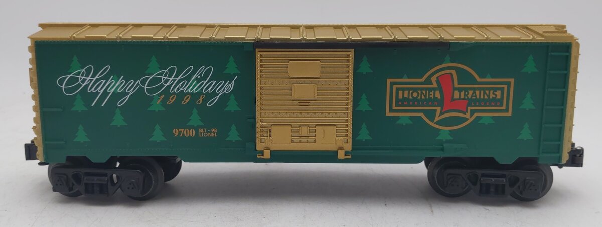Lionel 6-16291 O Gauge 1998 Christmas Boxcar #9700 EX/Box
