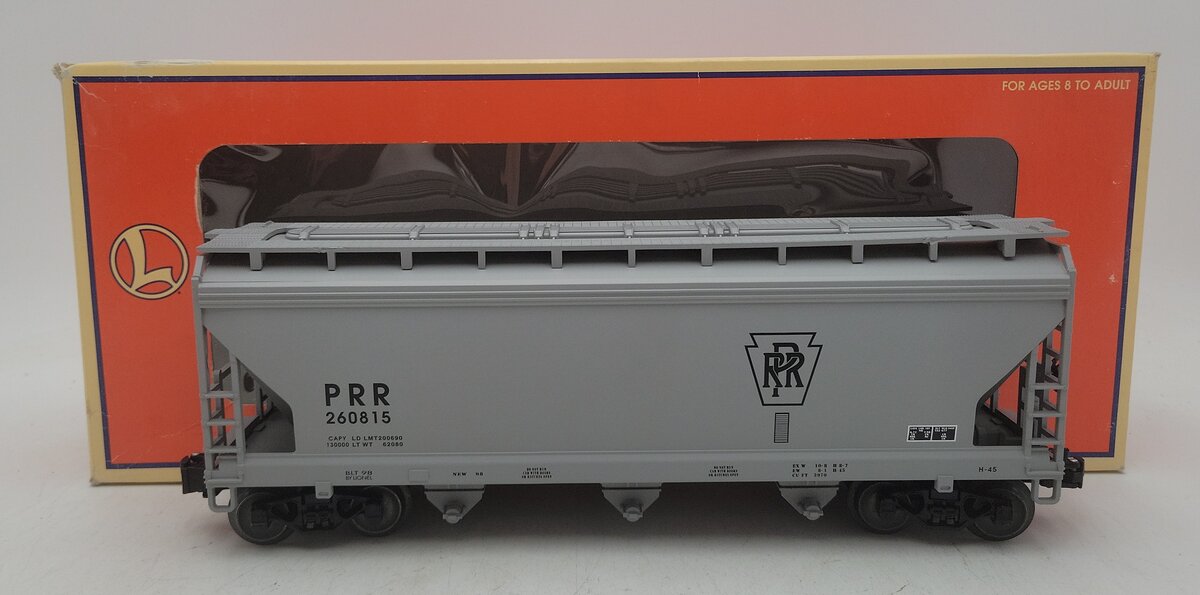 Lionel 6-17132 O Gauge Pennsylvania ACF 3-Bay Hopper Car #260815 LN/Box