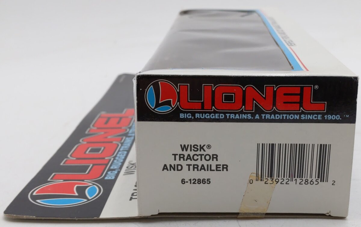 Lionel 6-12865 O / O27 Gauge Wisk Tractor & Trailer Diecast & Plastic EX/Box