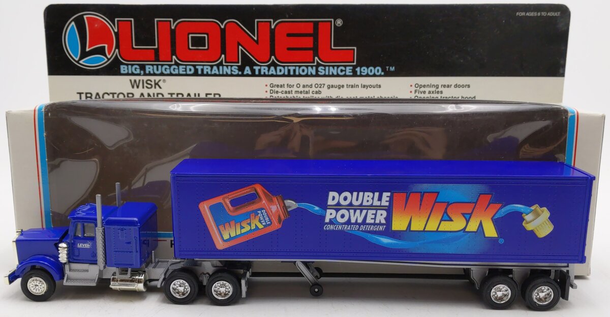 Lionel 6-12865 O / O27 Gauge Wisk Tractor & Trailer Diecast & Plastic EX/Box