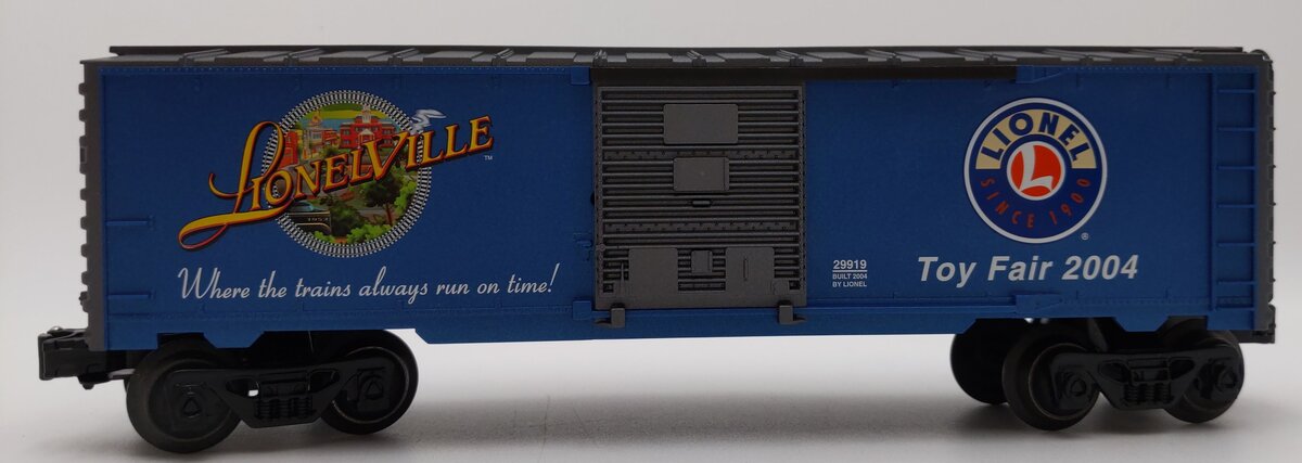 Lionel 6-29919 O Gauge Toy Fair 2004 Boxcar LN/Box