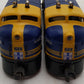 Lionel 6-18117 O Gauge Santa Fe Blue/Yellow F3 AA Diesel Set EX/Box
