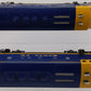Lionel 6-18117 O Gauge Santa Fe Blue/Yellow F3 AA Diesel Set EX/Box