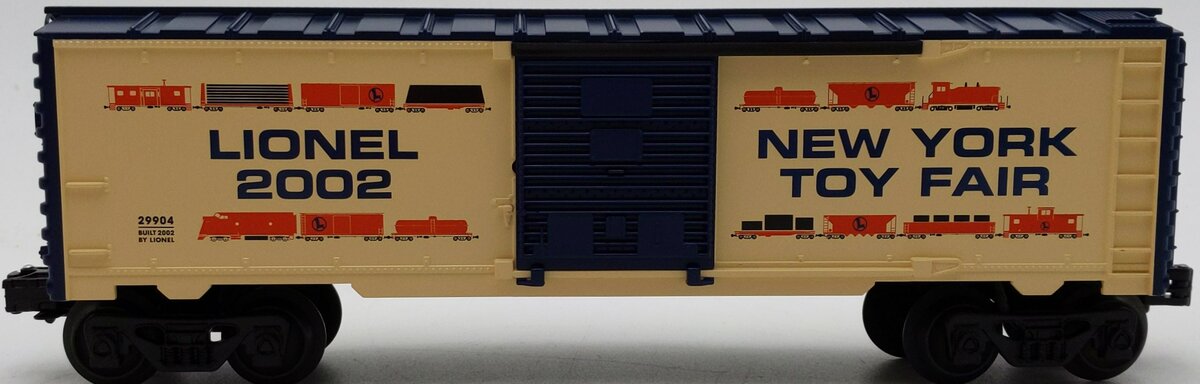 Lionel 6-29904 O Gauge 2002 Toy Fair Boxcar LN/Box