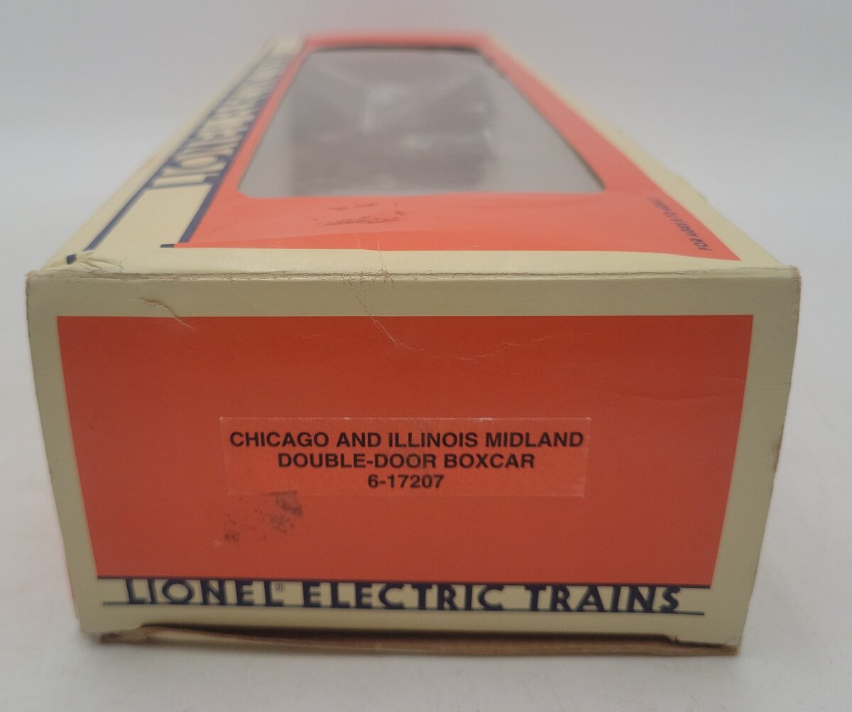 Lionel 6-17207 O Gauge Chicago & Illinois Midland Double Door Boxcar #17207 EX/Box