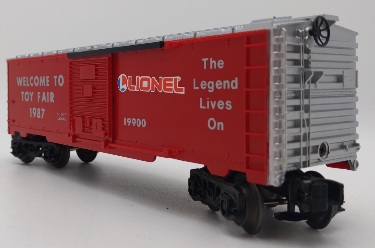 Lionel 6-19900 O Gauge1987 Toy Fair Boxcar LN/Box