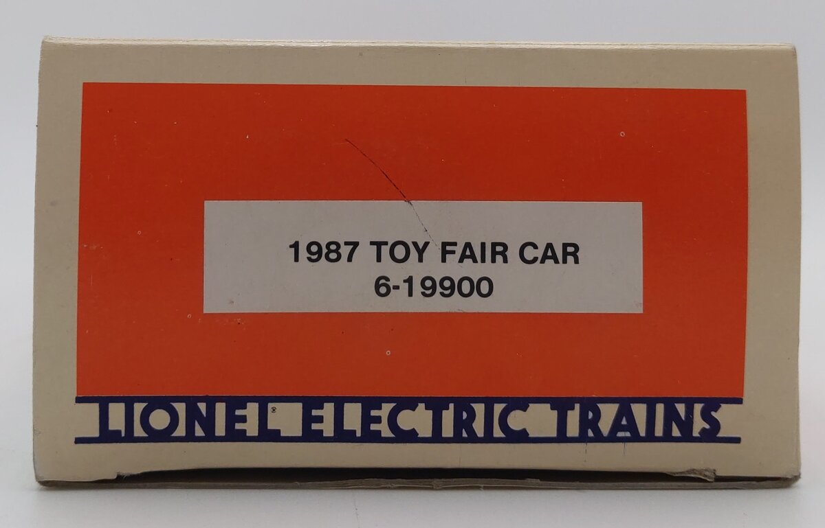Lionel 6-19900 O Gauge1987 Toy Fair Boxcar LN/Box