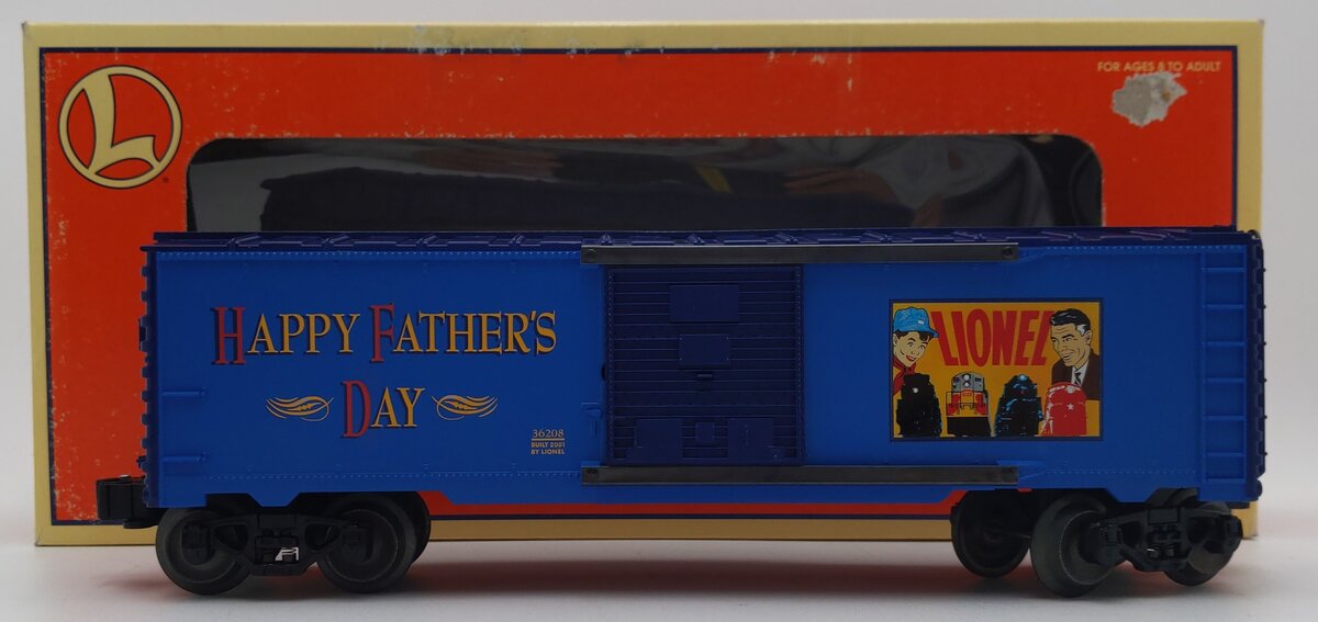 Lionel 6-36208 O Gauge Father's Day Boxcar LN/Box