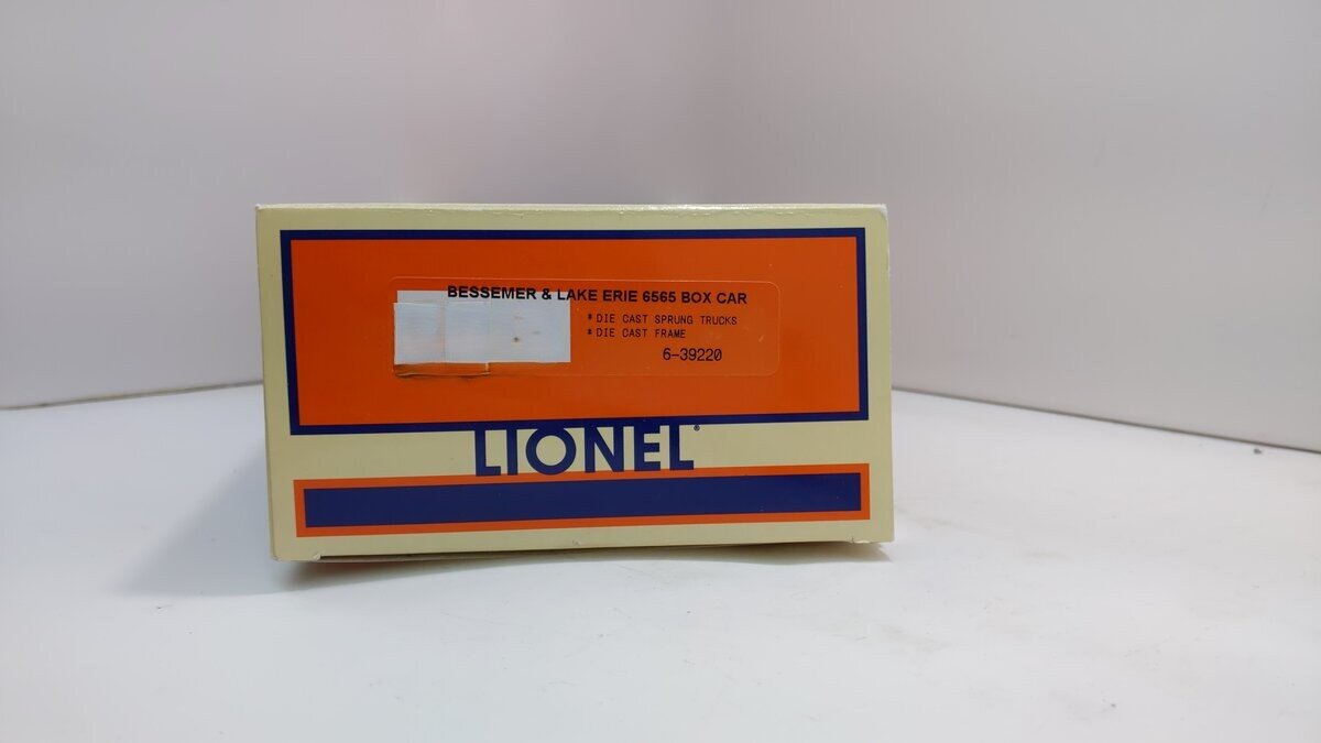 Lionel 6-39220 O B&LE 6565 Box Car #82101 LN/Box