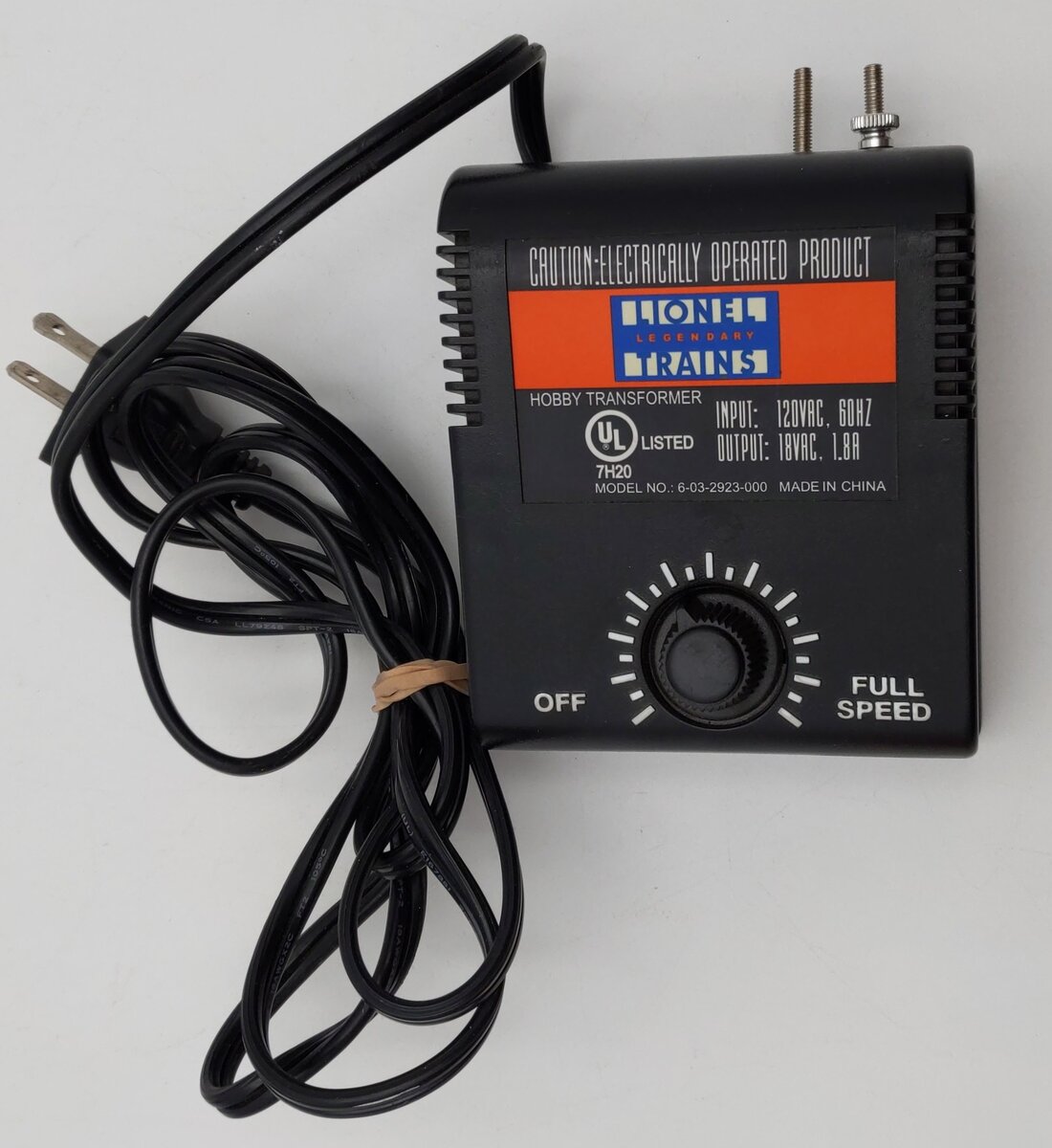 Lionel 32923 36 Watt Accessory Transformer LN/Box