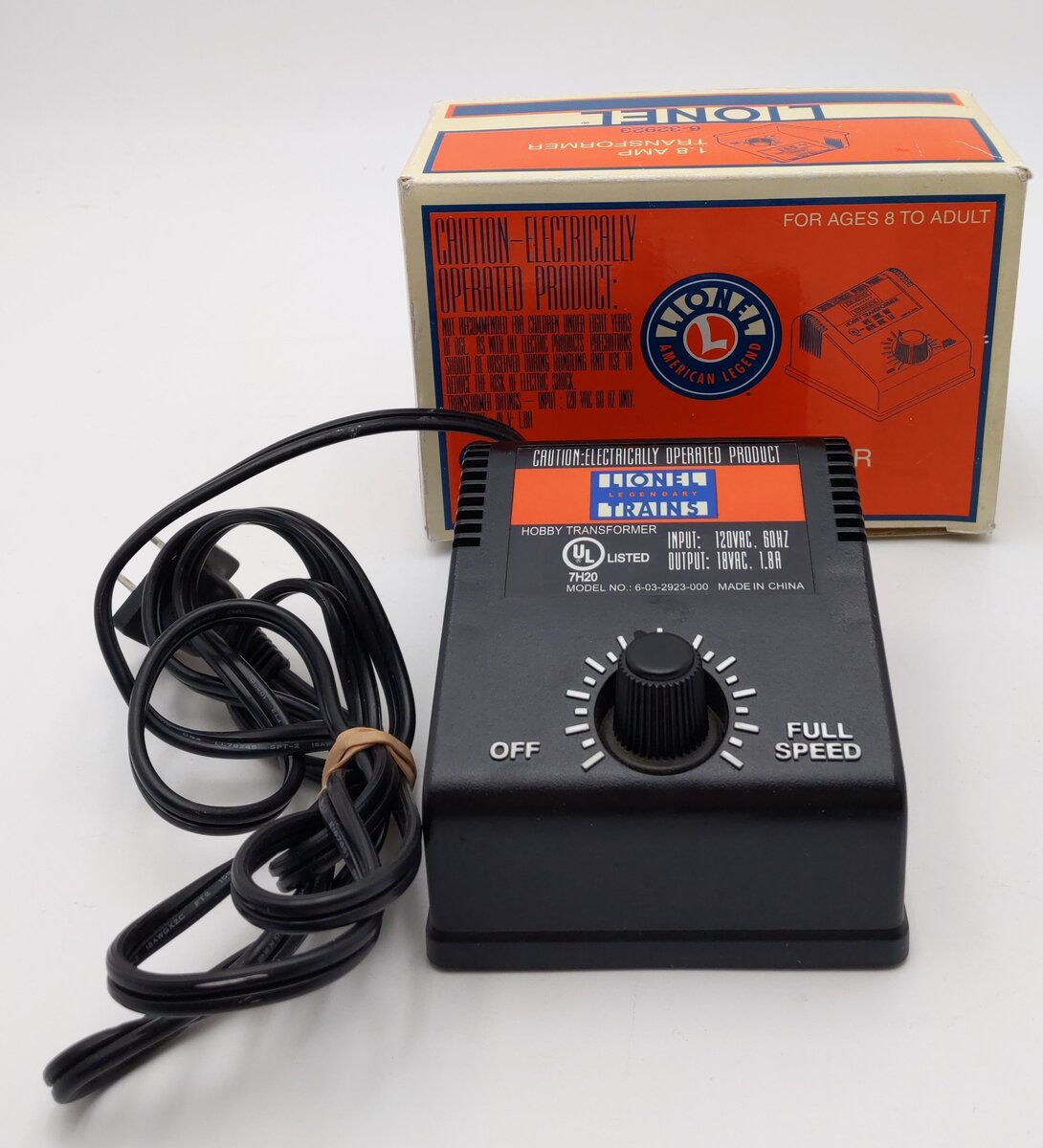 Lionel 32923 36 Watt Accessory Transformer LN/Box