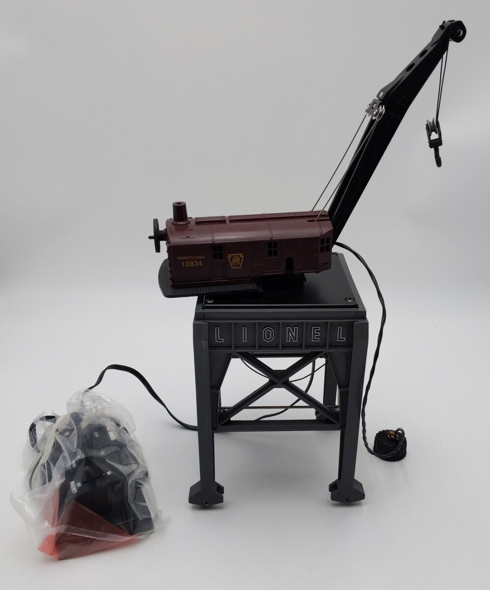 Lionel 6-12834 O Gauge Pennsylvania Railroad Gantry Crane EX/Box