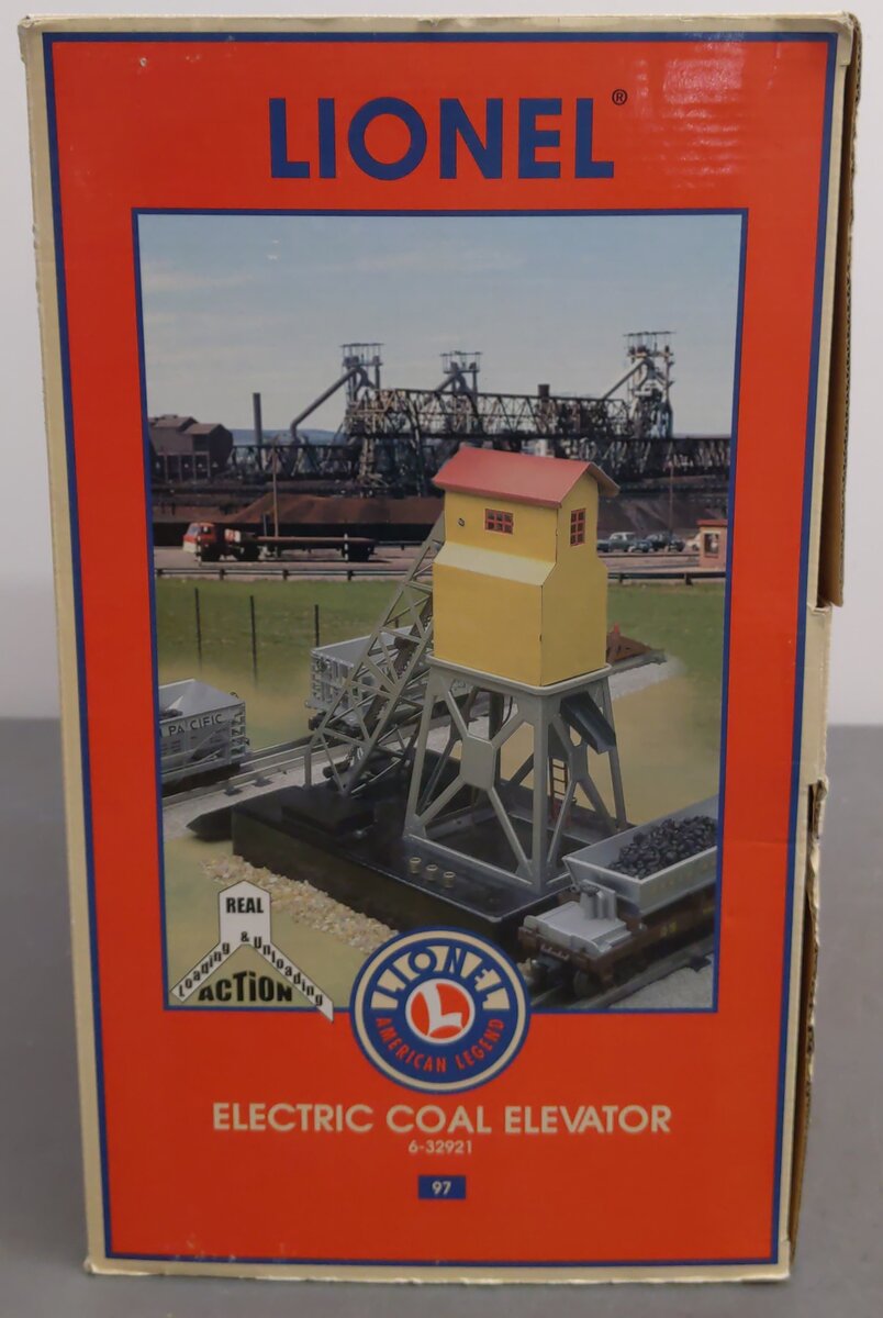 Lionel 6-32921 O Gauge Electric Coal Elevator Built Up #97 NIB