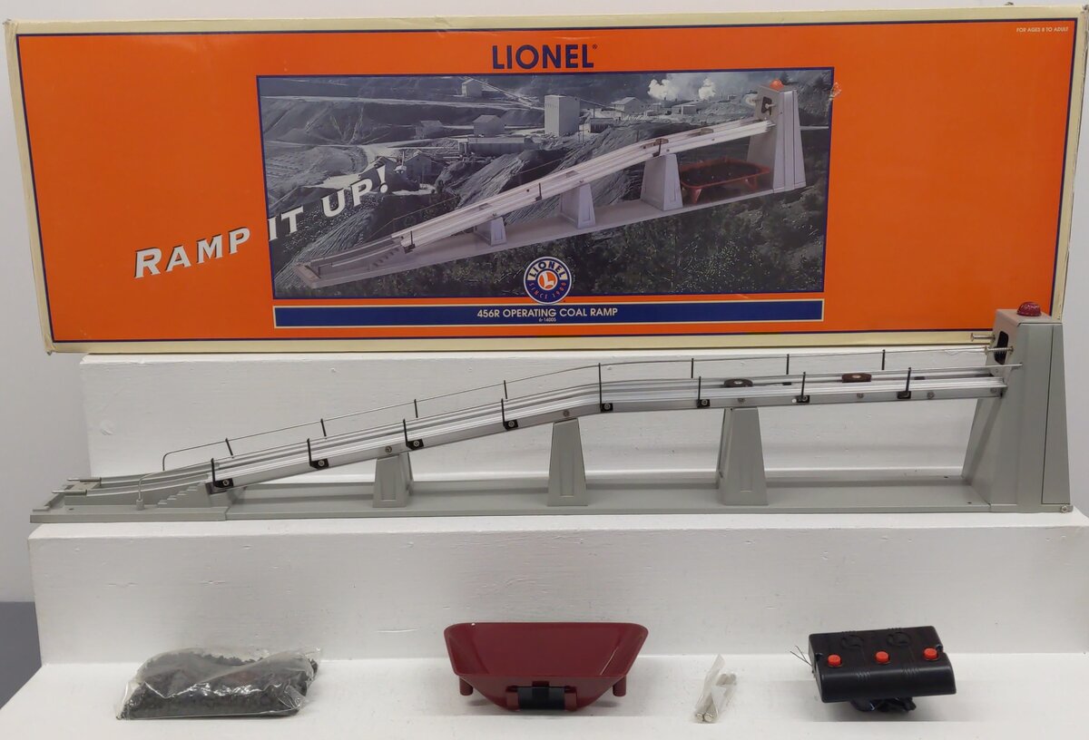 Lionel 6-14005 O Gauge 456R Operating Coal Ramp LN/Box