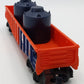 Lionel 6-6214 O Gauge Lionel Lines Gondola w/Canisters NIB