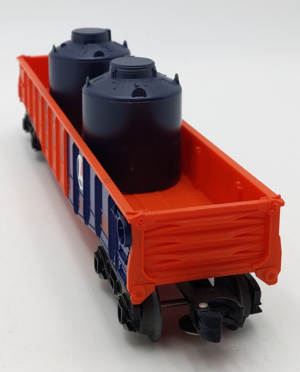 Lionel 6-6214 O Gauge Lionel Lines Gondola w/Canisters NIB