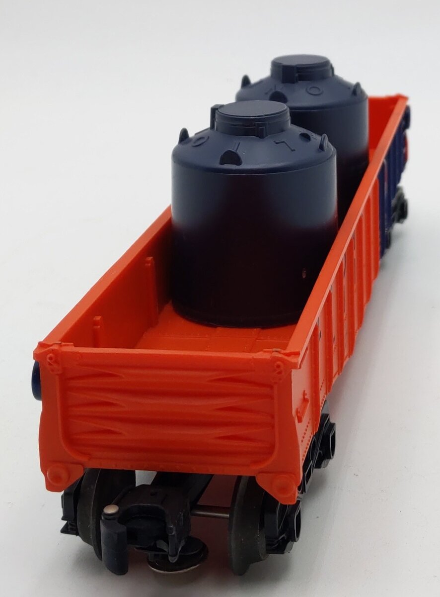 Lionel 6-6214 O Gauge Lionel Lines Gondola w/Canisters NIB